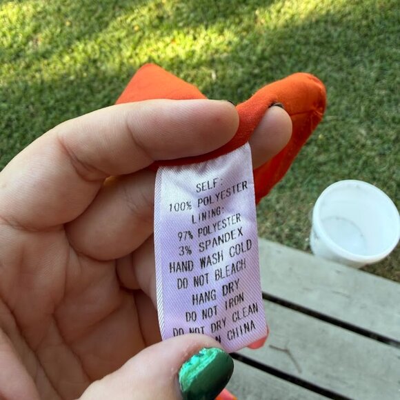 And the Why Satin Tie Dress (Size 1X) - Picture 5 of 5